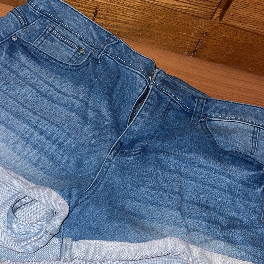 Denim Blue Jean Shorts